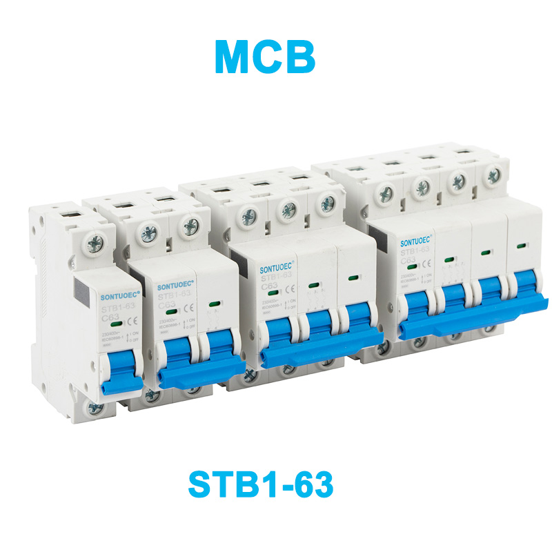 প্ৰতিযোগিতামূলক C65 গঠন STB1-63 ছিৰিজ মিনিয়েচাৰ চাৰ্কিট ব্ৰেকাৰ MCB