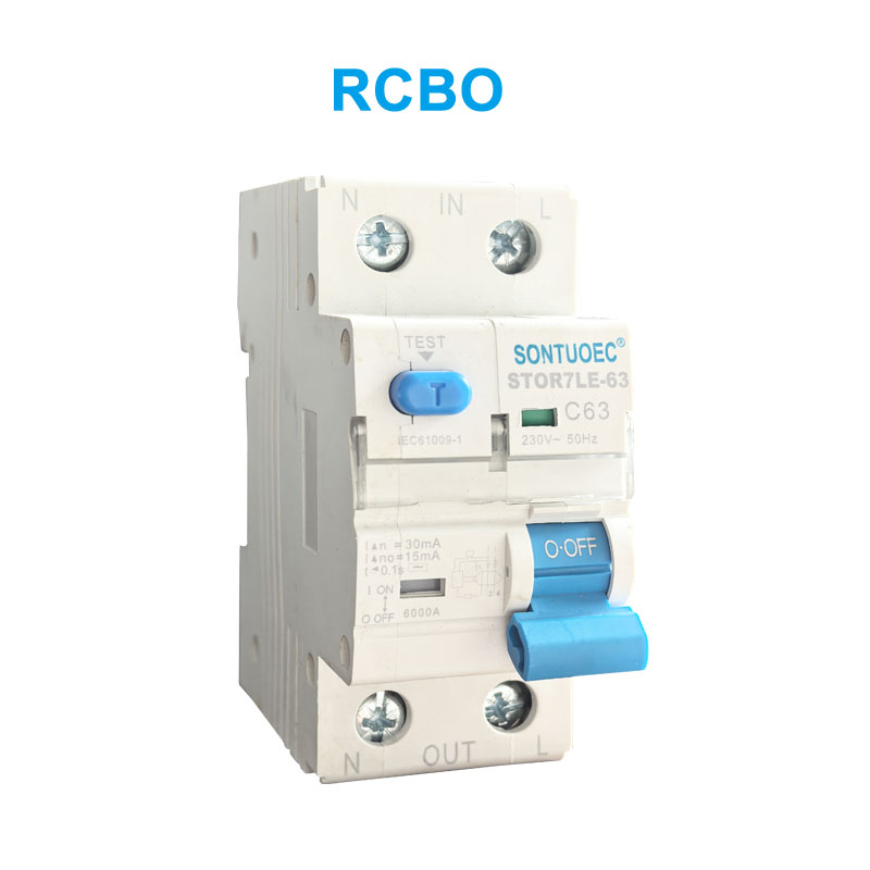 SONTUOEC STRO7LE-63 সৰু লিকেজ সুৰক্ষা চাৰ্কিট ব্ৰেকাৰ RCBO